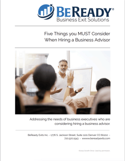 Cover of 5 Things You MUST Consider When Hiring a Business Advisor