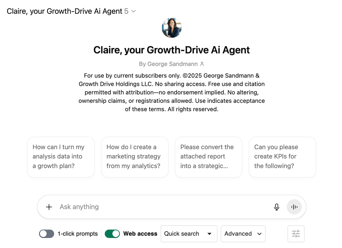 ASK Claire Ai: a periodic look at how Ai helps Business Advisors Win
