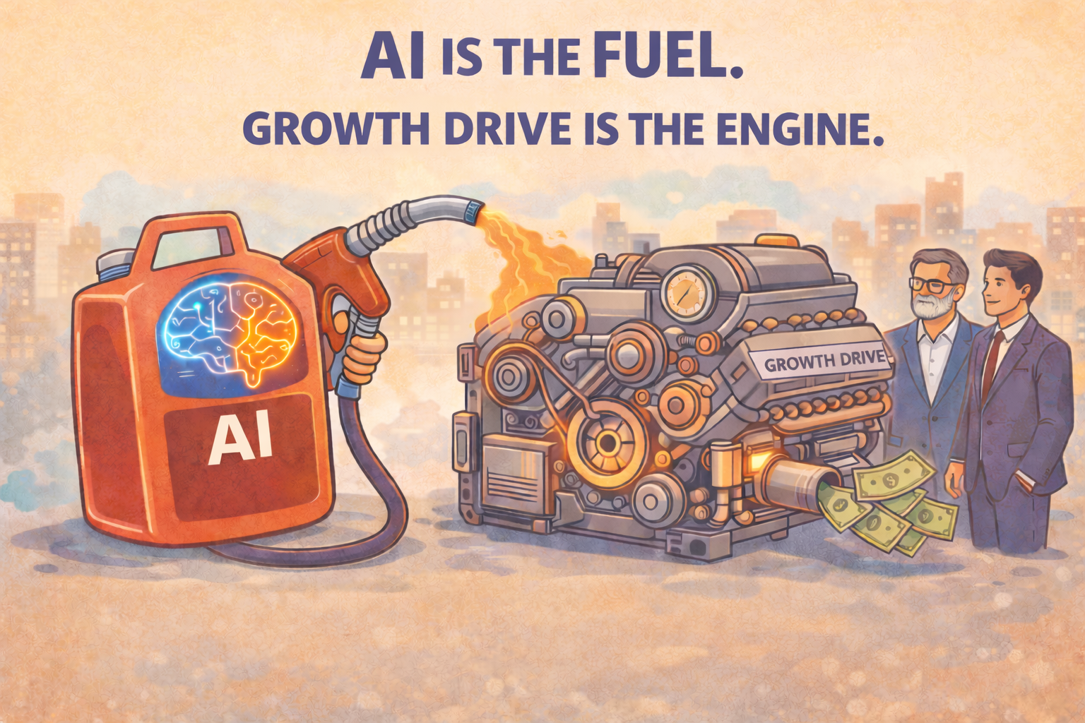 AI Is the Fuel. Growth-drive is the engine.