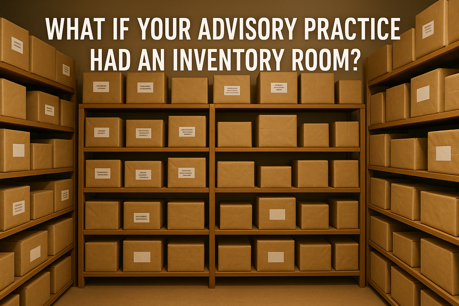 Process as Inventory: The Hidden Engine of a Profitable Advisory Business
